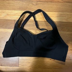 Black lululemon Ta Ta Tamer bra high support 36C